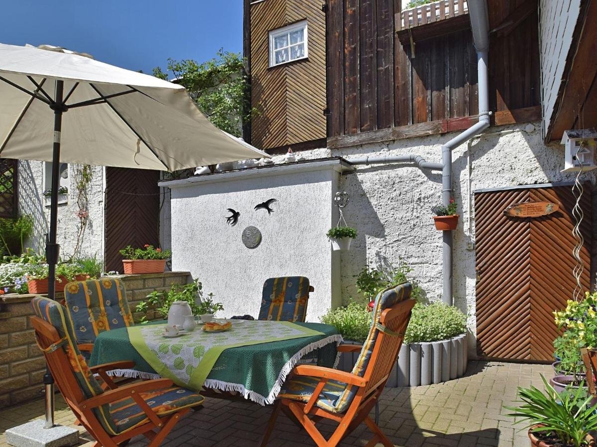 Apartment In Thuringian Forest With Garden Oberweißbach エクステリア 写真