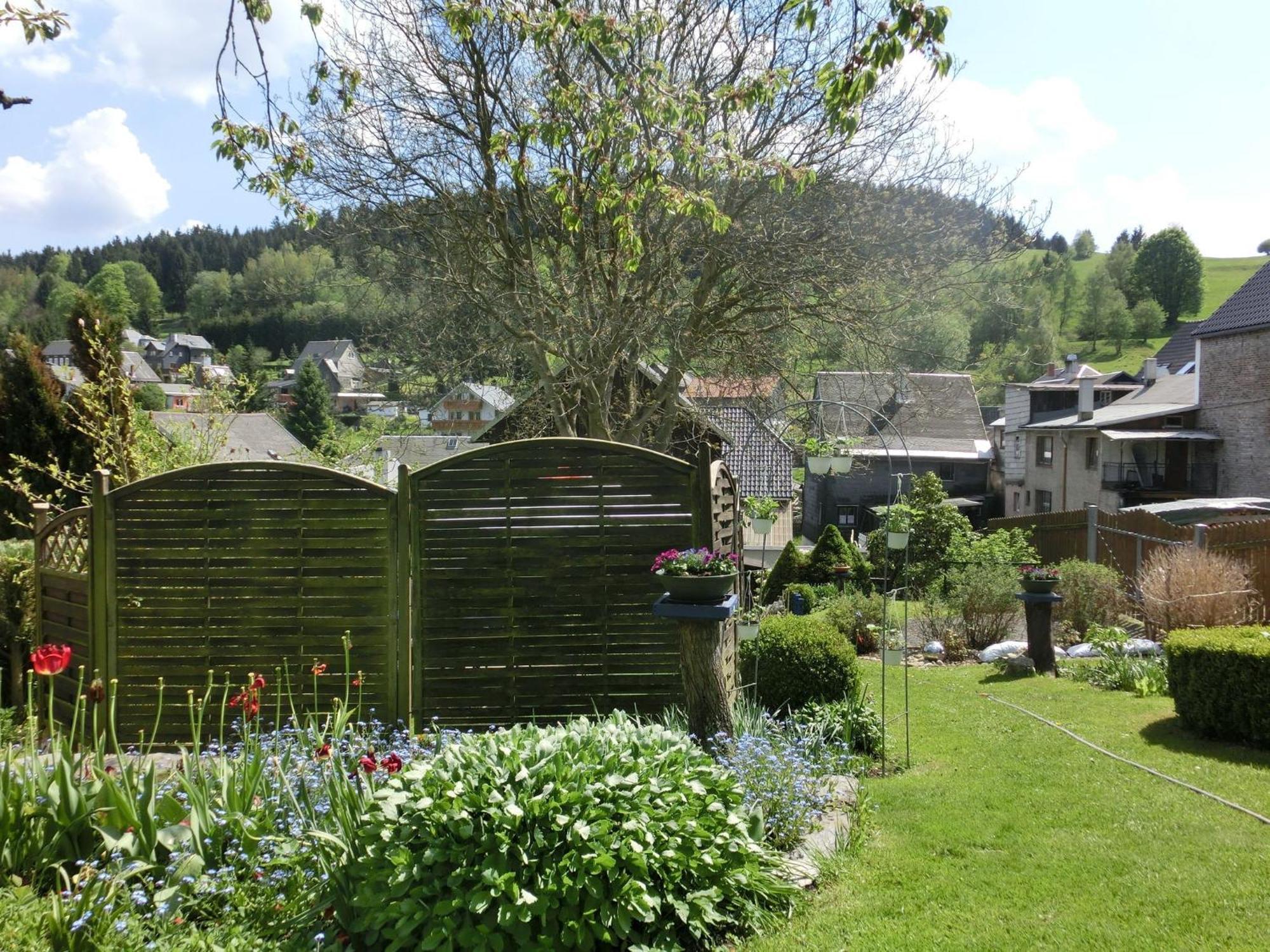 Apartment In Thuringian Forest With Garden Oberweißbach エクステリア 写真